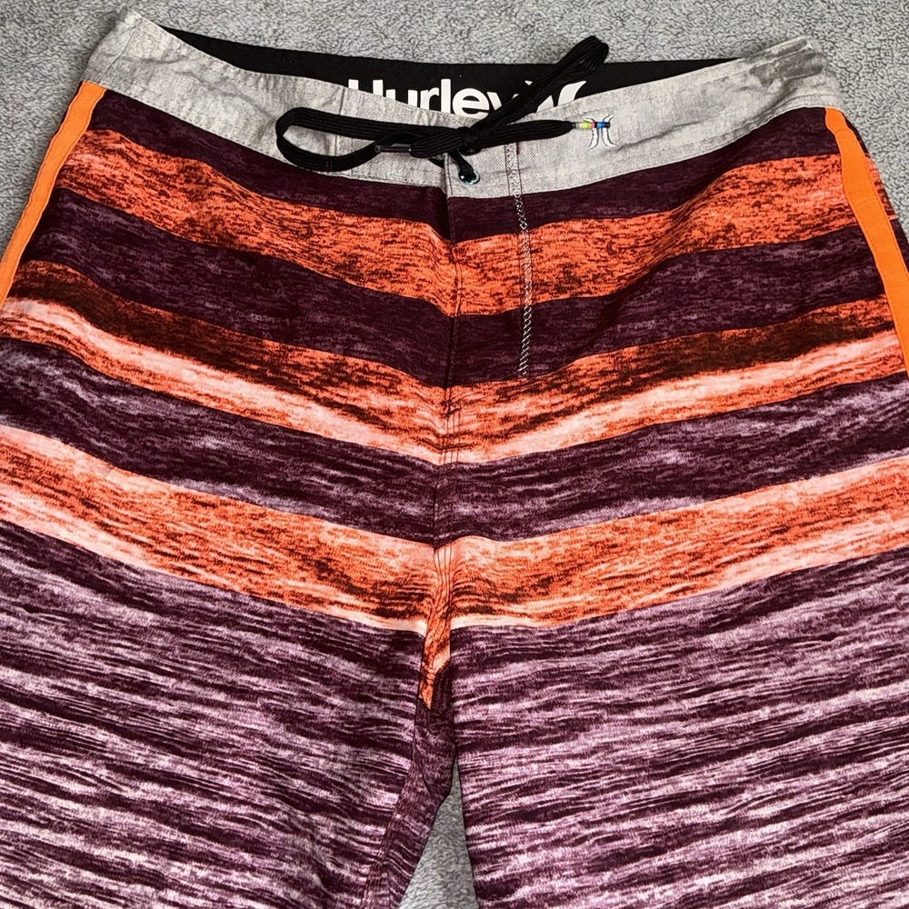 Hurley Phantom‎ Board Shorts Trunks Beach Surf Swim Casual Mens Sz 28 Colorful - Picture 2 of 8
